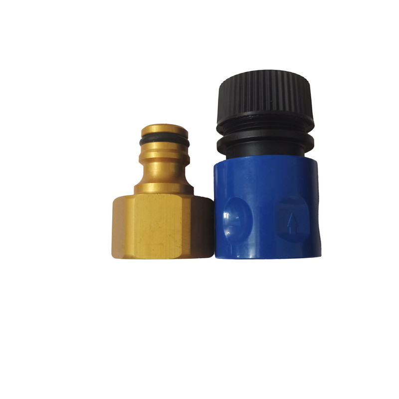 ورودی‌ آب کارواش فلزی به همراه کوپلینگ