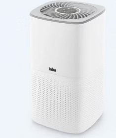 دستگاه تصفیه هوا تابا مدل AP20S، سفید، مناسب فضای خانگی تا ۴۰ متر مربع، مجهز به فیلتر کربن فعال و لامپ UVC